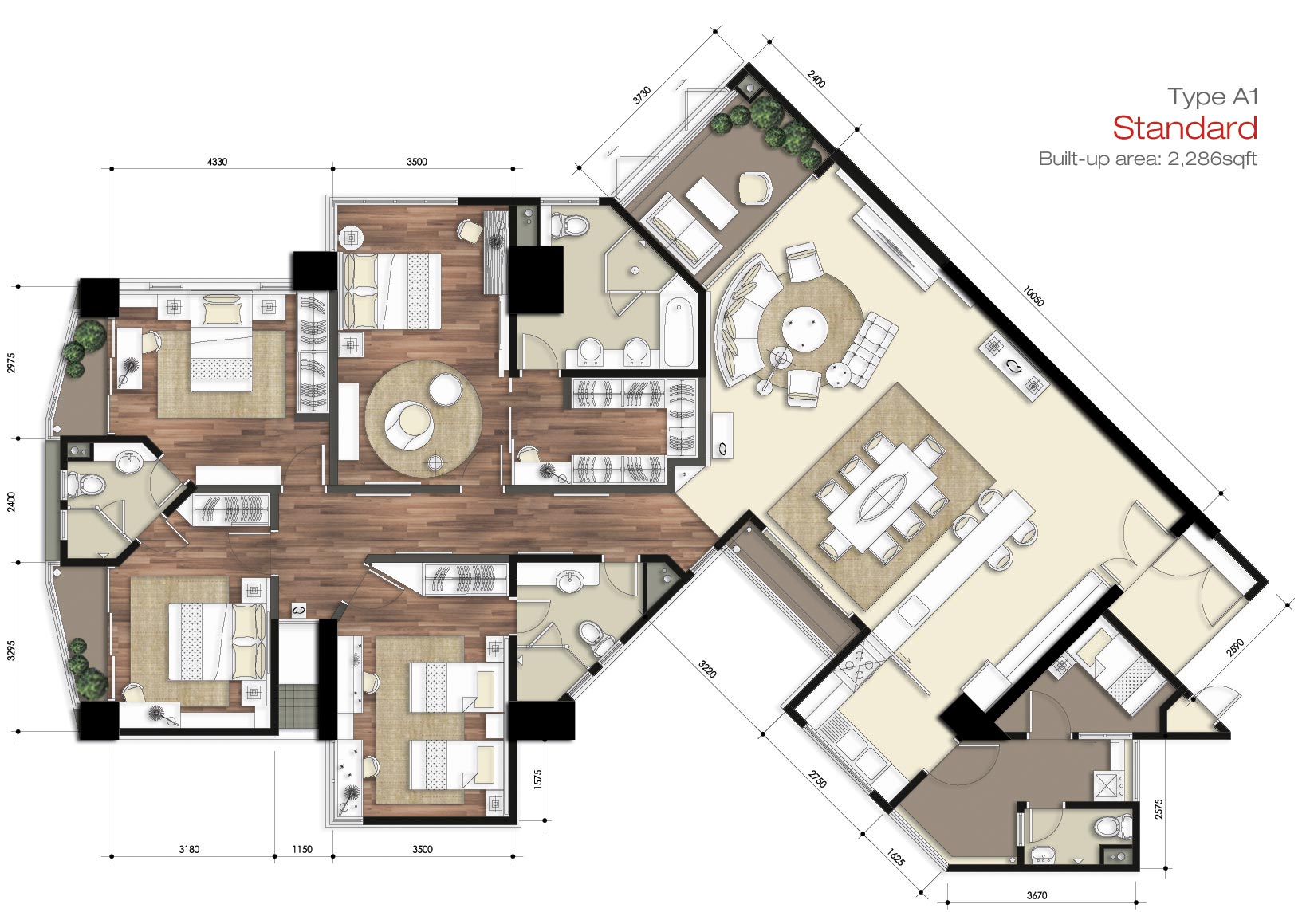 9 Bukit Utama Condo Floor Plan