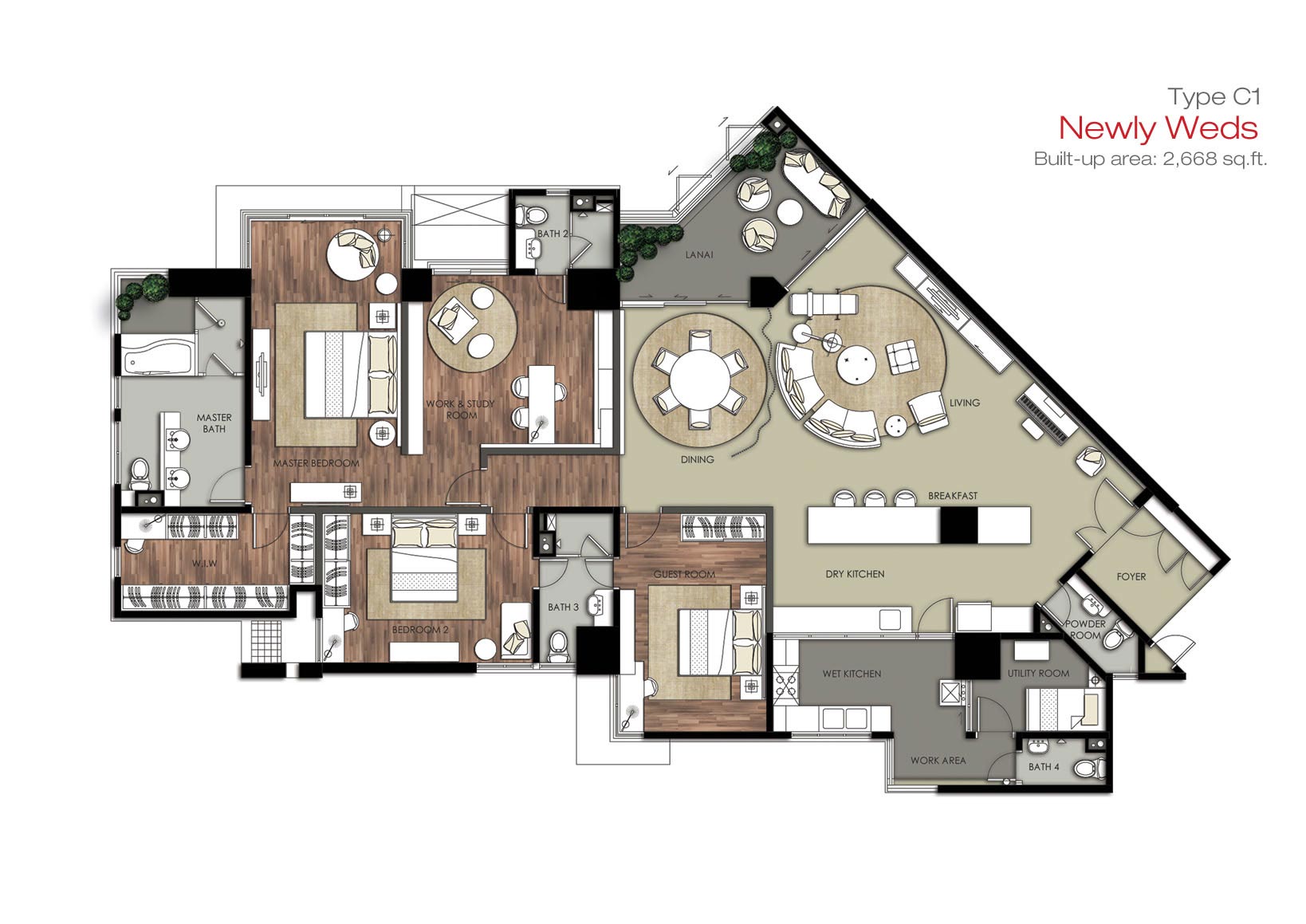 9 Bukit Utama Floor Plan malay sui